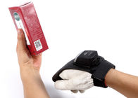 2D Bluetooth-Finger-Barcode-Scanner-Handschuh brachte für industrielles/Einkaufszentrum an