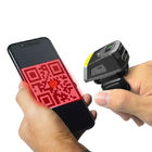 Hochgeschwindigkeitsscannen-Lager-drahtloser Bluetooth-Finger-tragbarer 2D Ring-Barcode-Leser