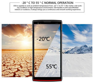 Bequemer schroffer PDA Android Smart Card NFC-Leser-Handverfasser mit Drucker