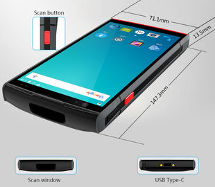 Schroffer PDA Android industrieller Handterminalscanner Bluetooths GPS