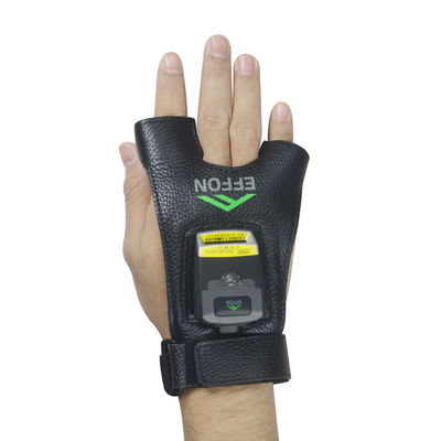 Finger-Triggerqr code-Barcode-Leser Ring Wearable Android Scanner GS02 IP65 portierbarer Bluetooth