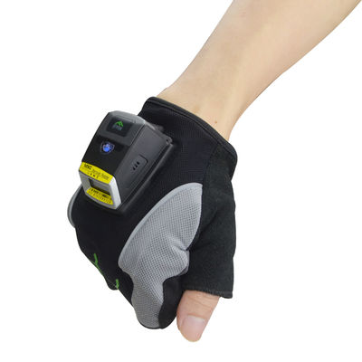 Drahtloser Offlinebarcode-Scanner-Handschuh Mini Bar Code Reader MS02