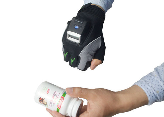 Barcode Hersteller-Certificated Handhelds 1D Bluetooth Scanner-Leser mit Handschuh für Logistiklager