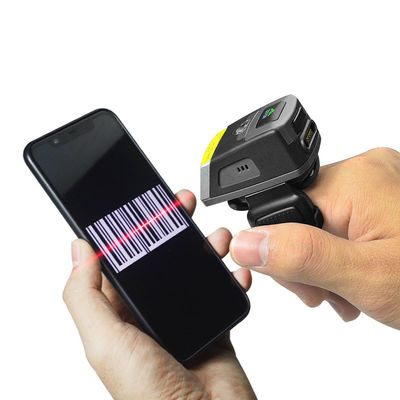2D BT Barcode-Scanner echter Hersteller EF02 CMOS QR PDF417 Finger-Ring Wearable Minis