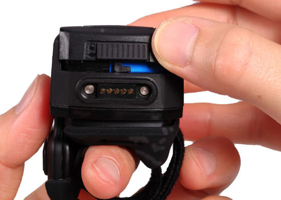2D BT Barcode-Scanner echter Hersteller EF02 CMOS QR PDF417 Finger-Ring Wearable Minis