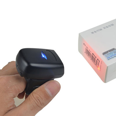 tragbarer drahtloser Barcodeleser 2d bluetooth Barcodescanner-Fingerminibar-Codeleser für androiden Tabletten-PC