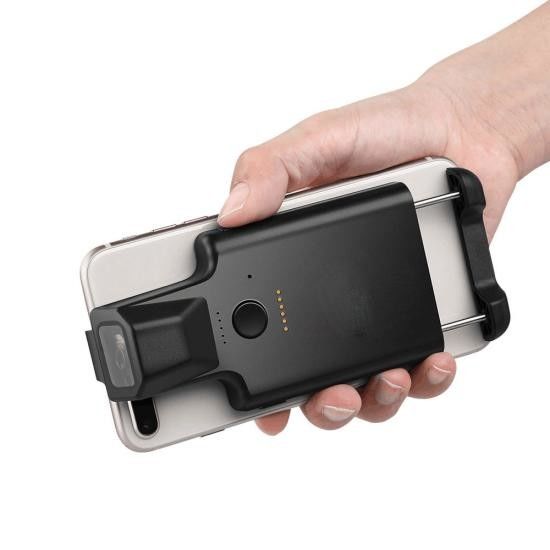 Rückseiten-Clip-Bluetooth-Barcode-Scanner-Arbeit des Telefon-Scanner-1D mit Telefon, tragbarer Barcode-Leser